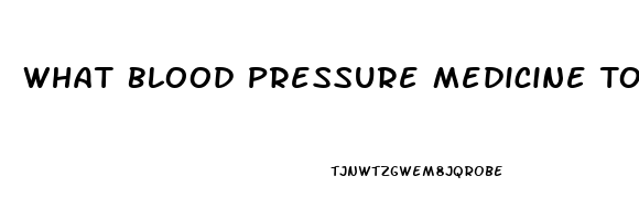 What Blood Pressure Medicine To Take That Does Not Cause Impotence