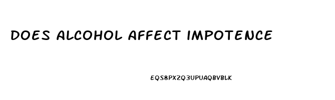 does alcohol affect impotence