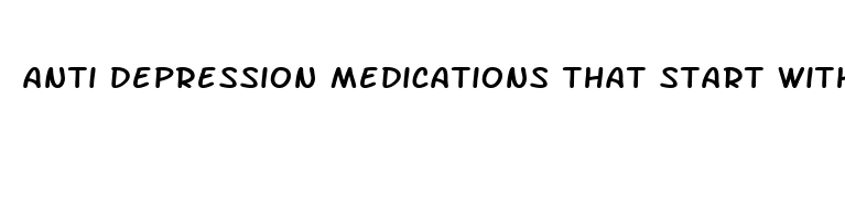 anti depression medications that start with l