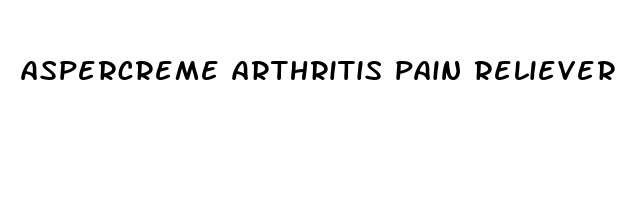aspercreme arthritis pain reliever stores
