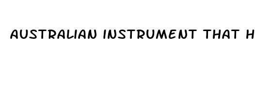 australian instrument that helps sleep apnea