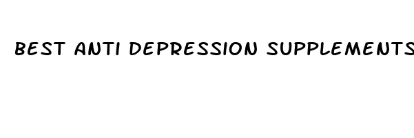 best anti depression supplements