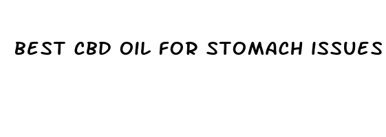 best cbd oil for stomach issues