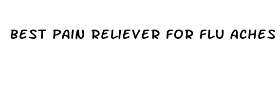 best pain reliever for flu aches