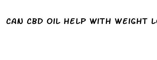 can cbd oil help with weight lose