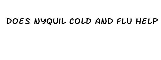 does nyquil cold and flu help you sleep