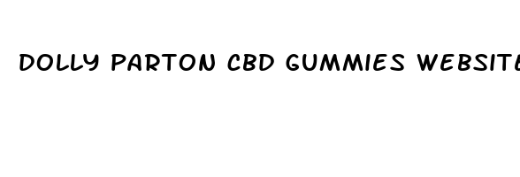 dolly parton cbd gummies website