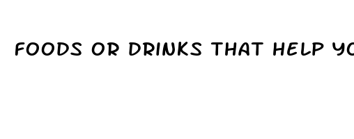 foods or drinks that help you sleep