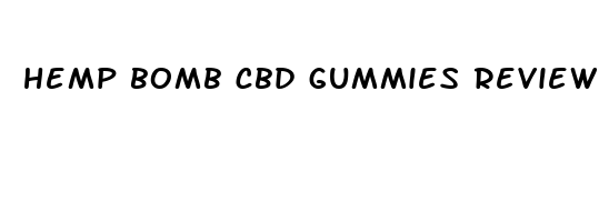 hemp bomb cbd gummies review