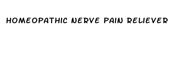 homeopathic nerve pain reliever