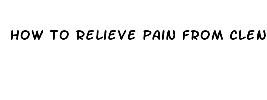 how to relieve pain from clenching teeth