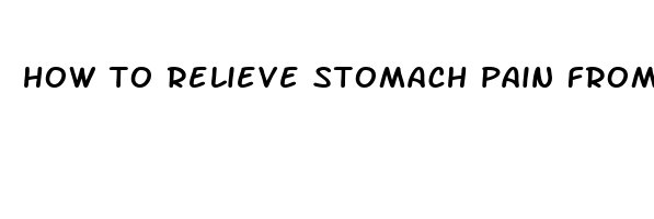 how to relieve stomach pain from garlic