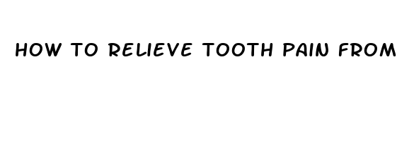 how to relieve tooth pain from a sinus infection