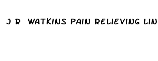 j r watkins pain relieving liniment review