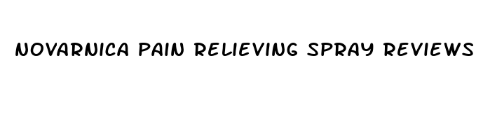 novarnica pain relieving spray reviews