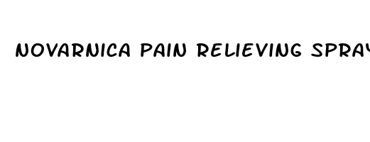 novarnica pain relieving spray