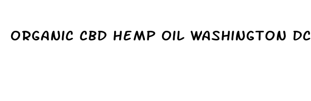 organic cbd hemp oil washington dc