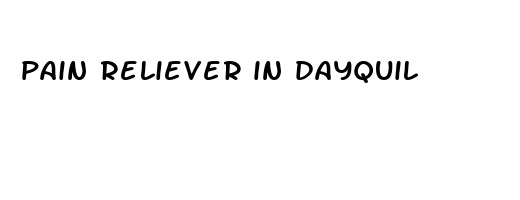 pain reliever in dayquil