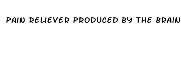 pain reliever produced by the brain