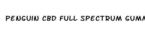 penguin cbd full spectrum gummies