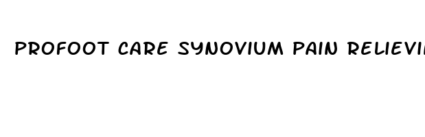 profoot care synovium pain relieving gel