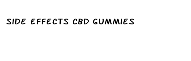 side effects cbd gummies