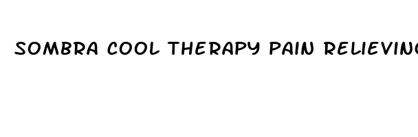 sombra cool therapy pain relieving gel