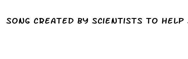 song created by scientists to help sleep