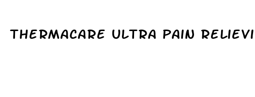 thermacare ultra pain relieving cream