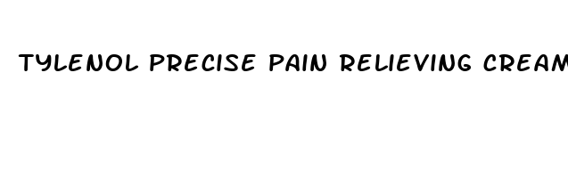 tylenol precise pain relieving cream recall