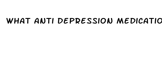 what anti depression medication has the least side effects