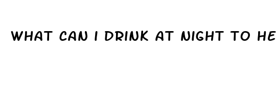 what can i drink at night to help me sleep