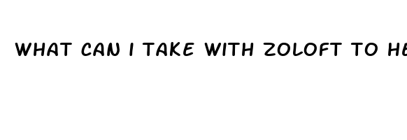 what can i take with zoloft to help me sleep