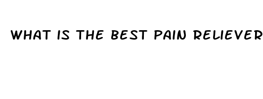 what is the best pain reliever for lower back