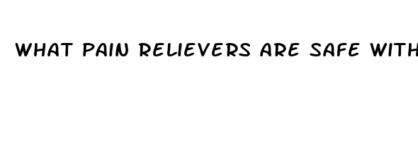 what pain relievers are safe with alcohol