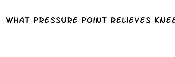 what pressure point relieves knee pain