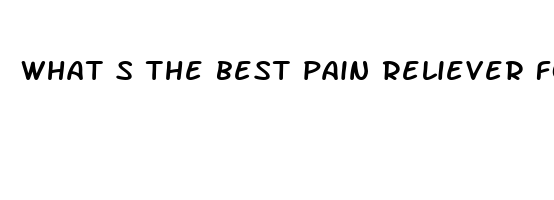 what s the best pain reliever for sciatica