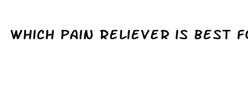 which pain reliever is best for cramps