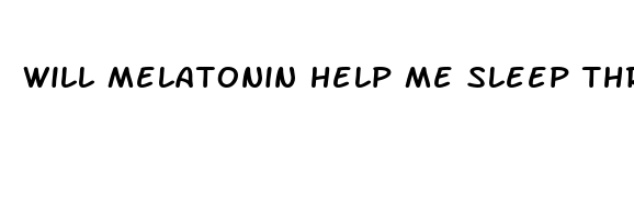 will melatonin help me sleep through the night