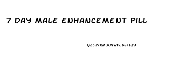 7 Day Male Enhancement Pill