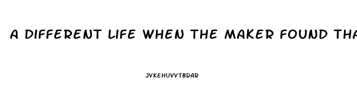 A Different Life When The Maker Found That It Could Help Men With Impotence