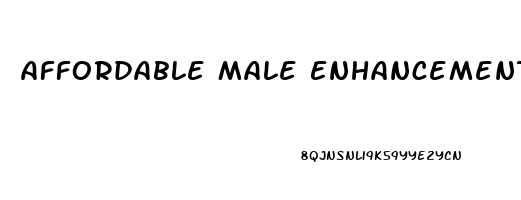 Affordable Male Enhancement Pills