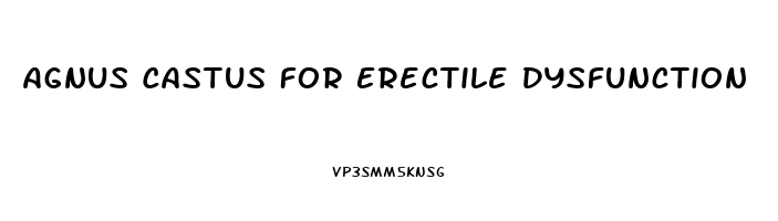 Agnus Castus For Erectile Dysfunction