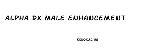 Alpha Rx Male Enhancement