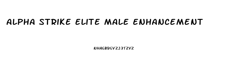 Alpha Strike Elite Male Enhancement