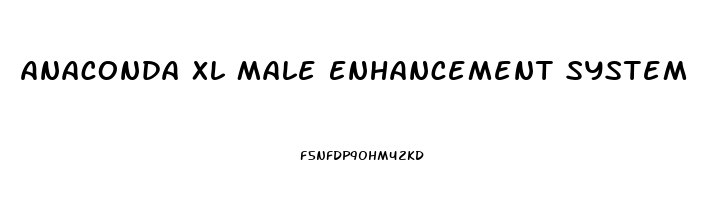 Anaconda Xl Male Enhancement System