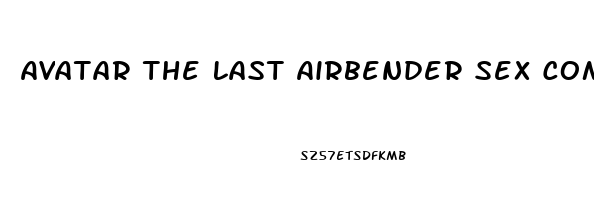 Avatar The Last Airbender Sex Comic
