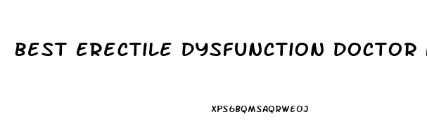 Best Erectile Dysfunction Doctor Near Me