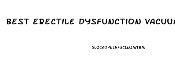 Best Erectile Dysfunction Vacuum Pumps