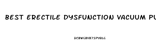 Best Erectile Dysfunction Vacuum Pumps